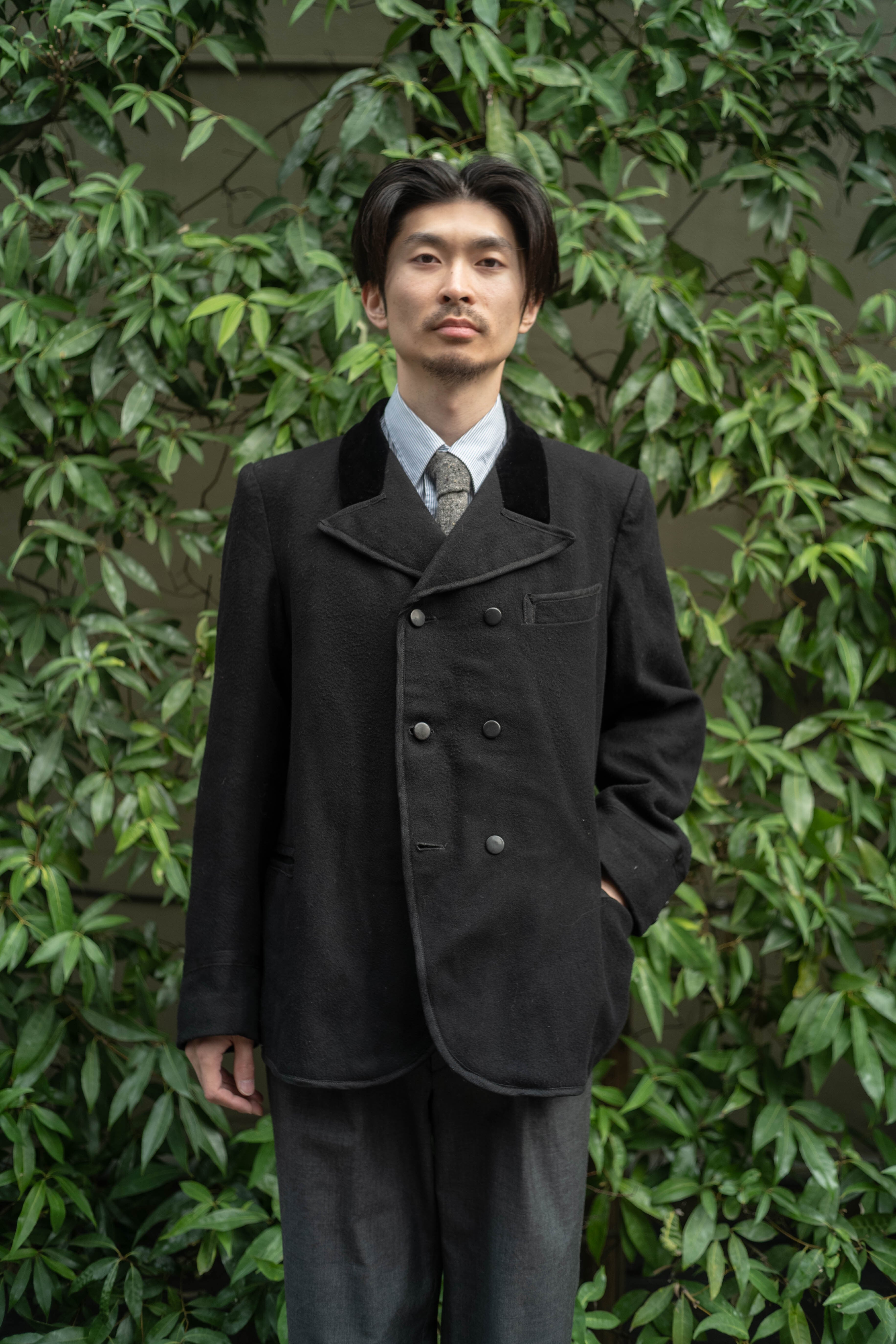 1920-30s オランダ ウールダブルブレストジャケット | militaria & encore