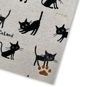 【2026ダイアリー】Diary CATS（ねこシリーズ）CoCo Land リラックスキャット キナリ