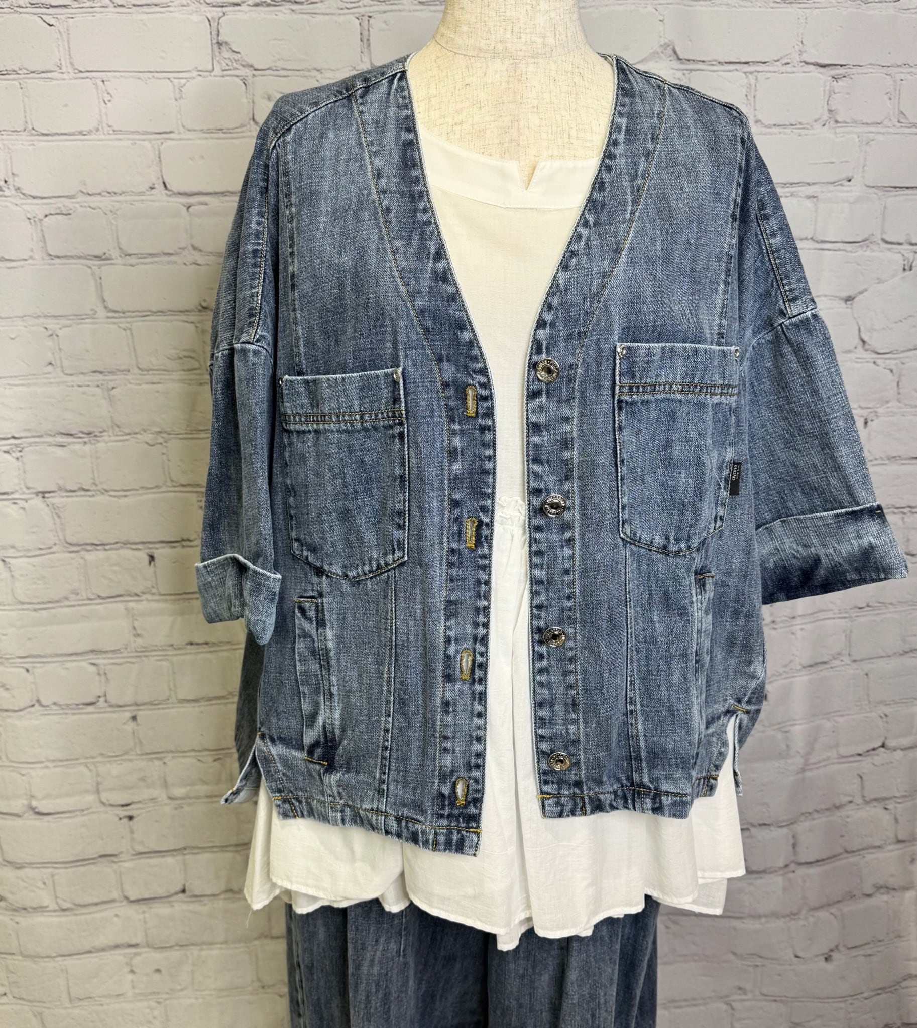 SALE！ayane アヤン 麻混デニムジャケット 826501 | Select Shop kotojiya