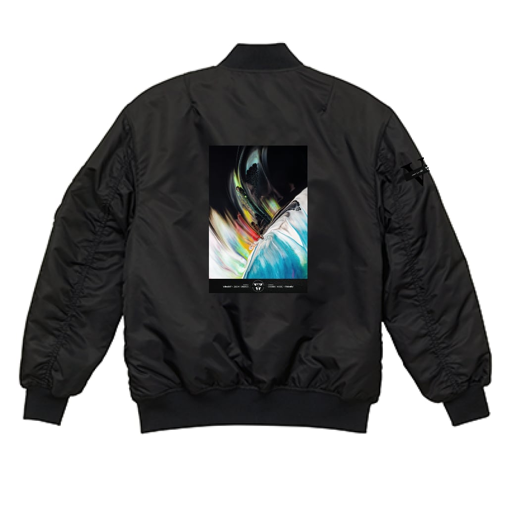 （両面印刷）United Athle タイプ MA-1 ジャケット（中綿入）