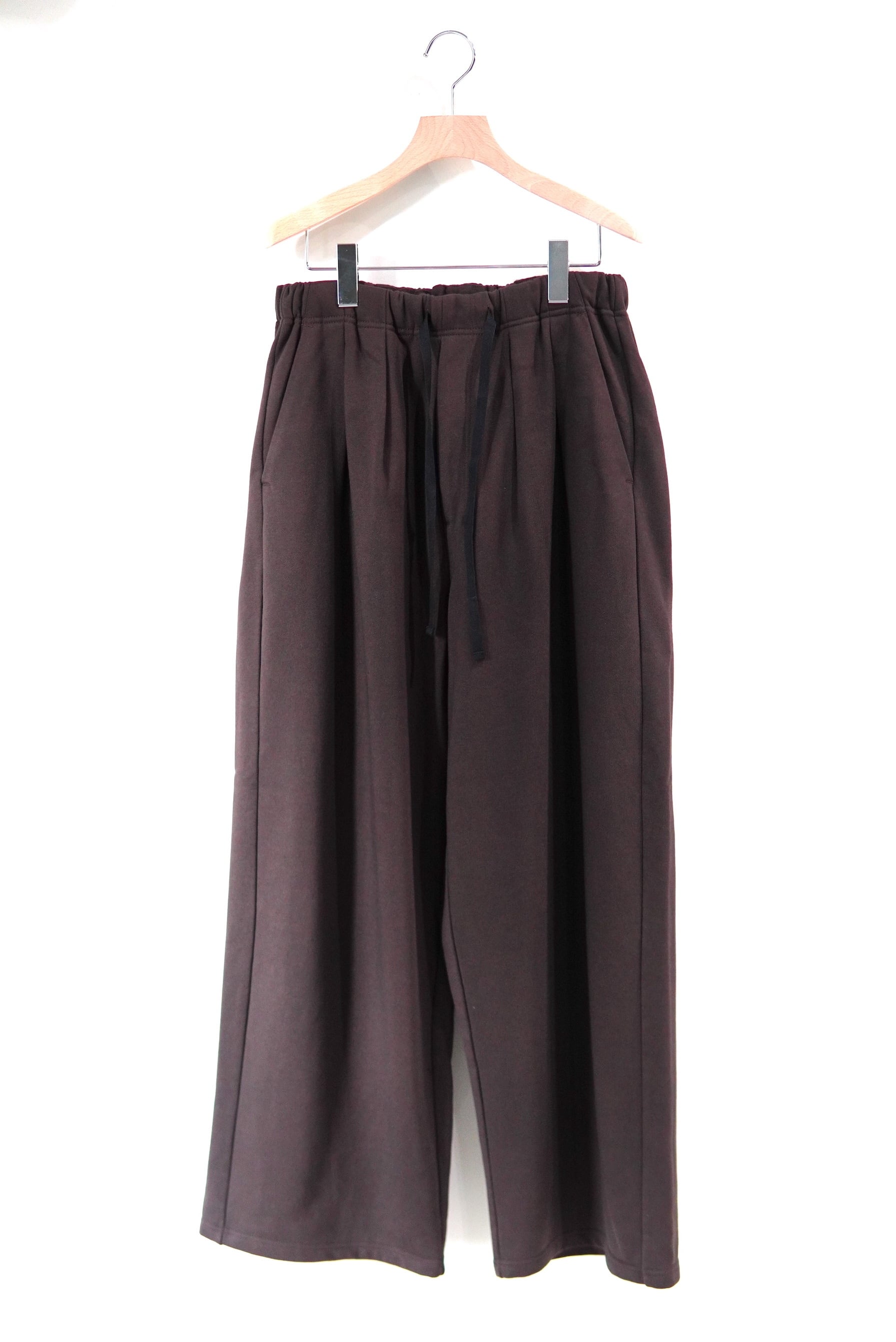 ANCELLM / SHRINK WOOL WIDE SLACKS / ANC-PT94 | POETRY