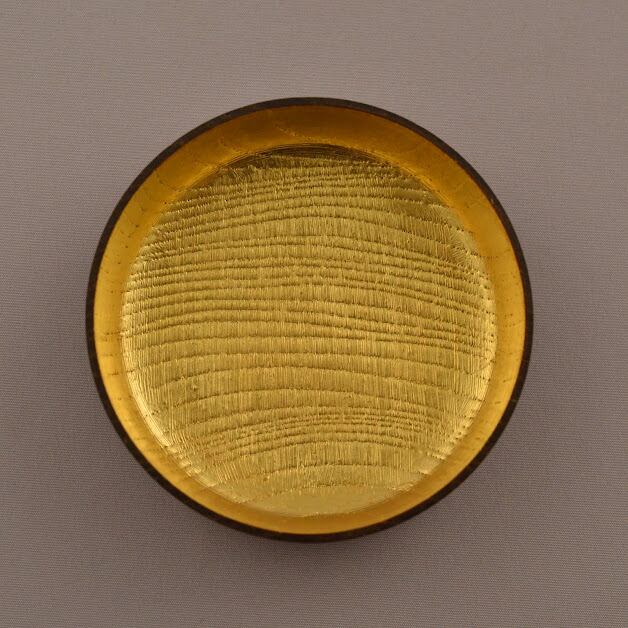 加賀蒔絵師 長棗 溜塗 鈴虫 秋野 中村秀甫 中村孝也 茶道具 棗 漆器