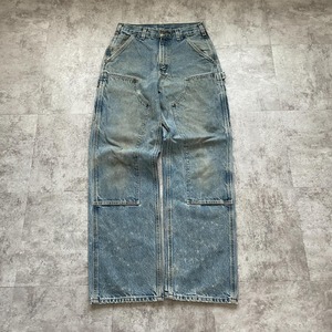 メキシコ製 デニム ダブルニー Carhartt B73-DST 29×32