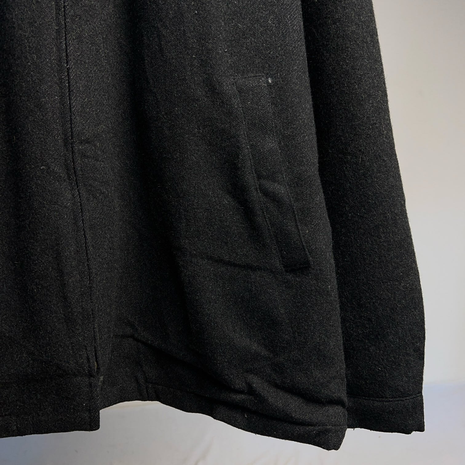 90s ラルフローレン スポーツジャケット 黒 XL 90s RalphLauren ウールスポーツジャケット エルボーパッチ 黒 L