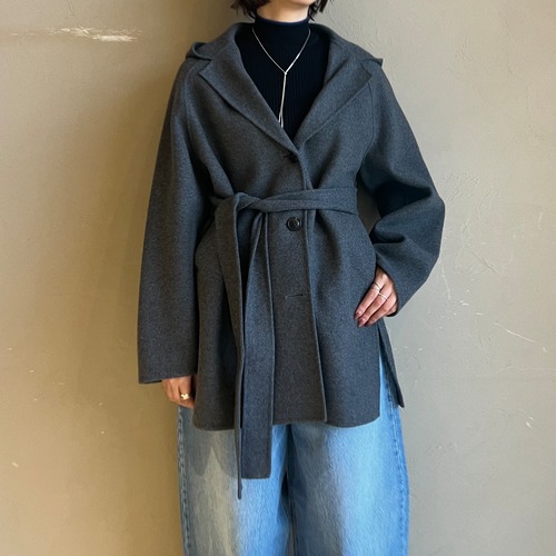 【 CLOCHE 】ウールフードコート