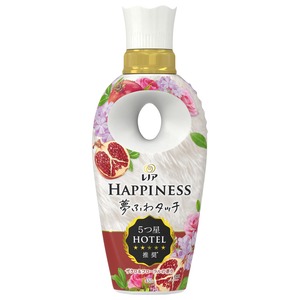 【努力特価】レノア ハピネス 夢ふわタッチ 柔軟剤 ザクロ＆フローラル 本体 450mL