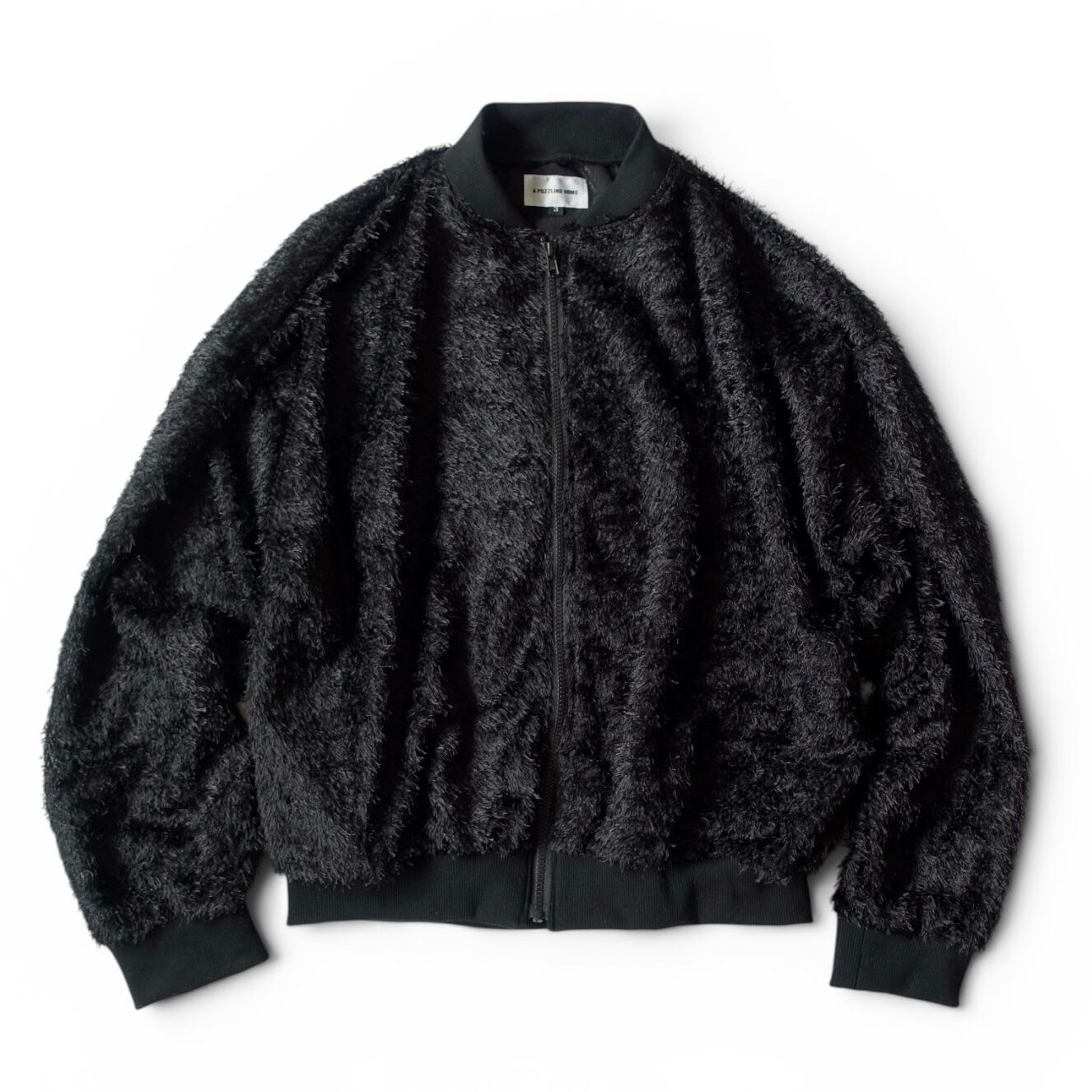 ジャケット・アウター A PUZZLING  FLOWER JACQUARD SWINGTOP FLOWER JACQUARD SWINGTOP - black | A PUZZLING HOME