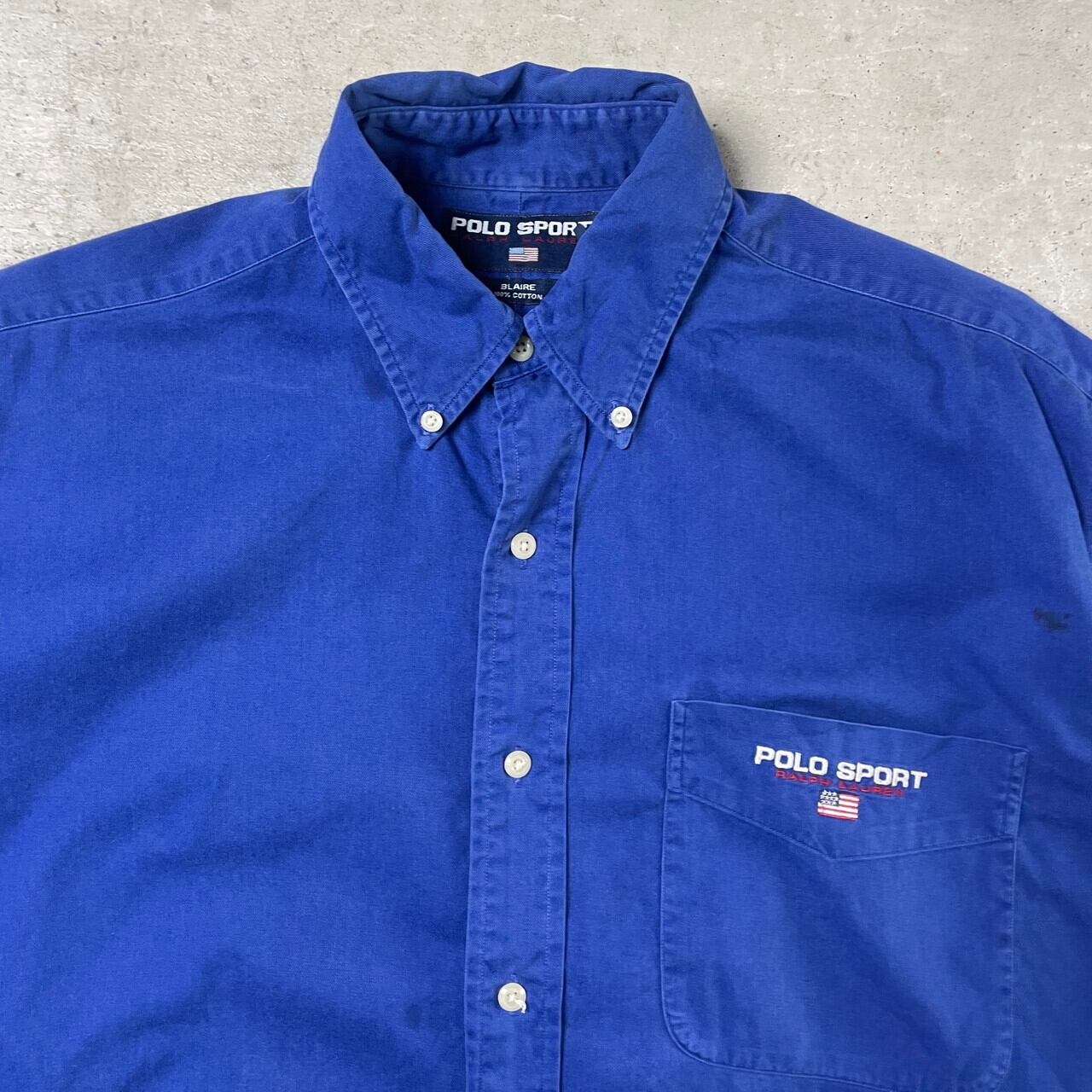 90年代 POLO SPORT Ralph Lauren ポロスポーツ ボタンダウン 長袖
