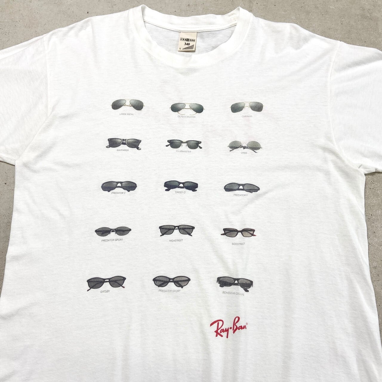 Ray Ban レイバン サングラス 眼鏡 アドバタイジングプリント Tシャツ