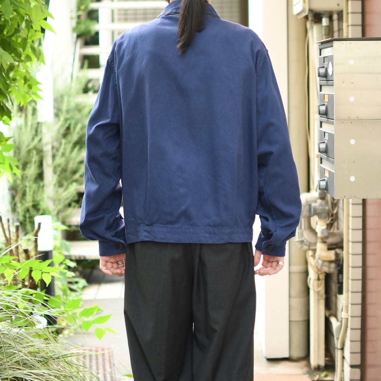 cotton twill euro work jacket
