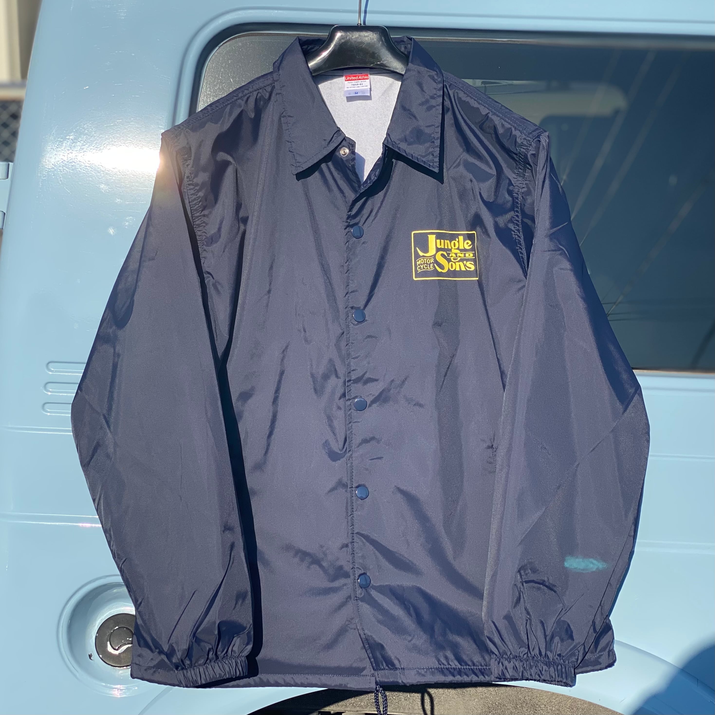 Coach jacket 【Navy】 | Jungle & son 