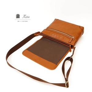 【KIWADA】シンプルA4横型ショルダーバッグ 豊岡鞄 (KW-38)