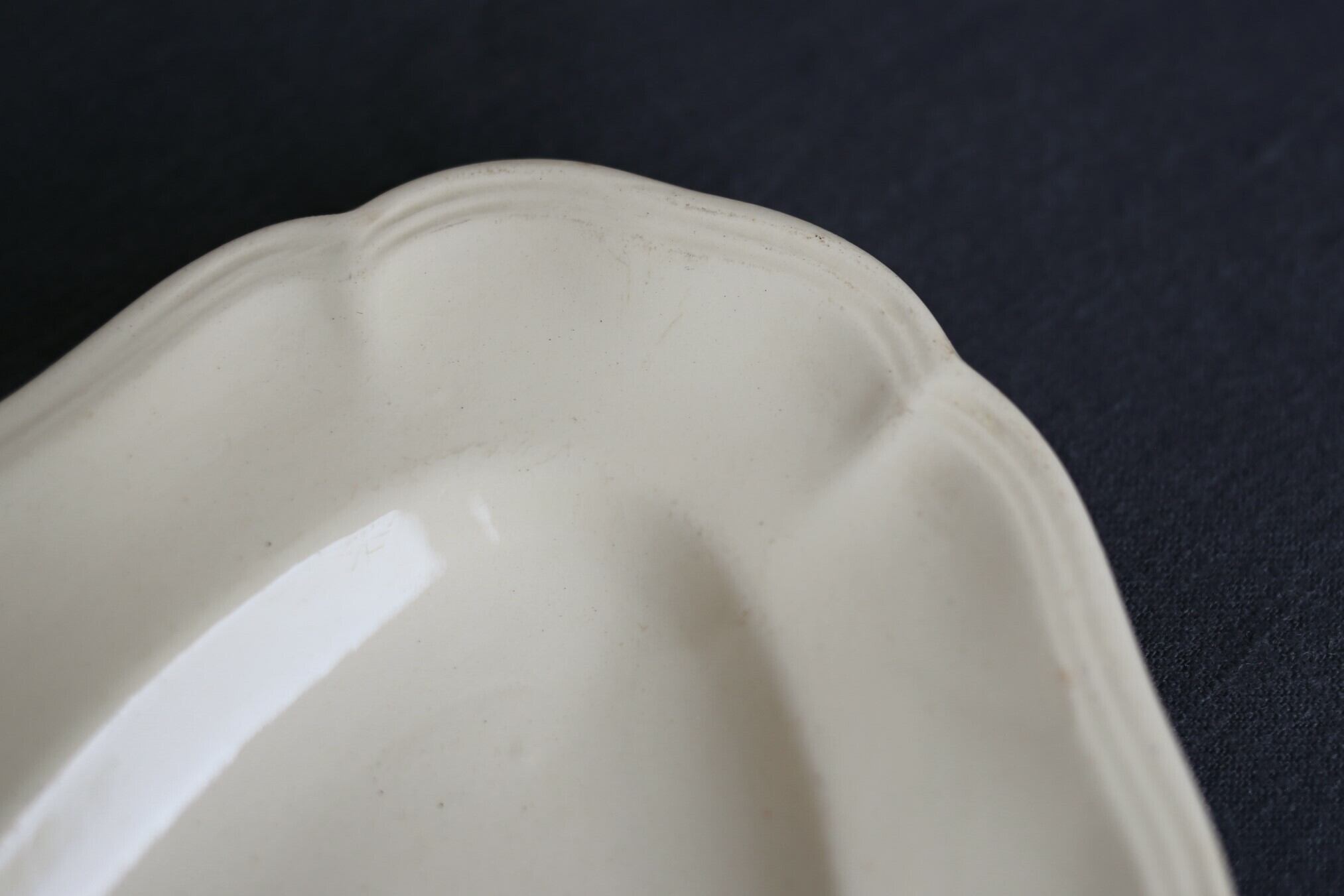 フランス アンティーク ヴィンテージ Sarreguemines サルグミンヌ 花