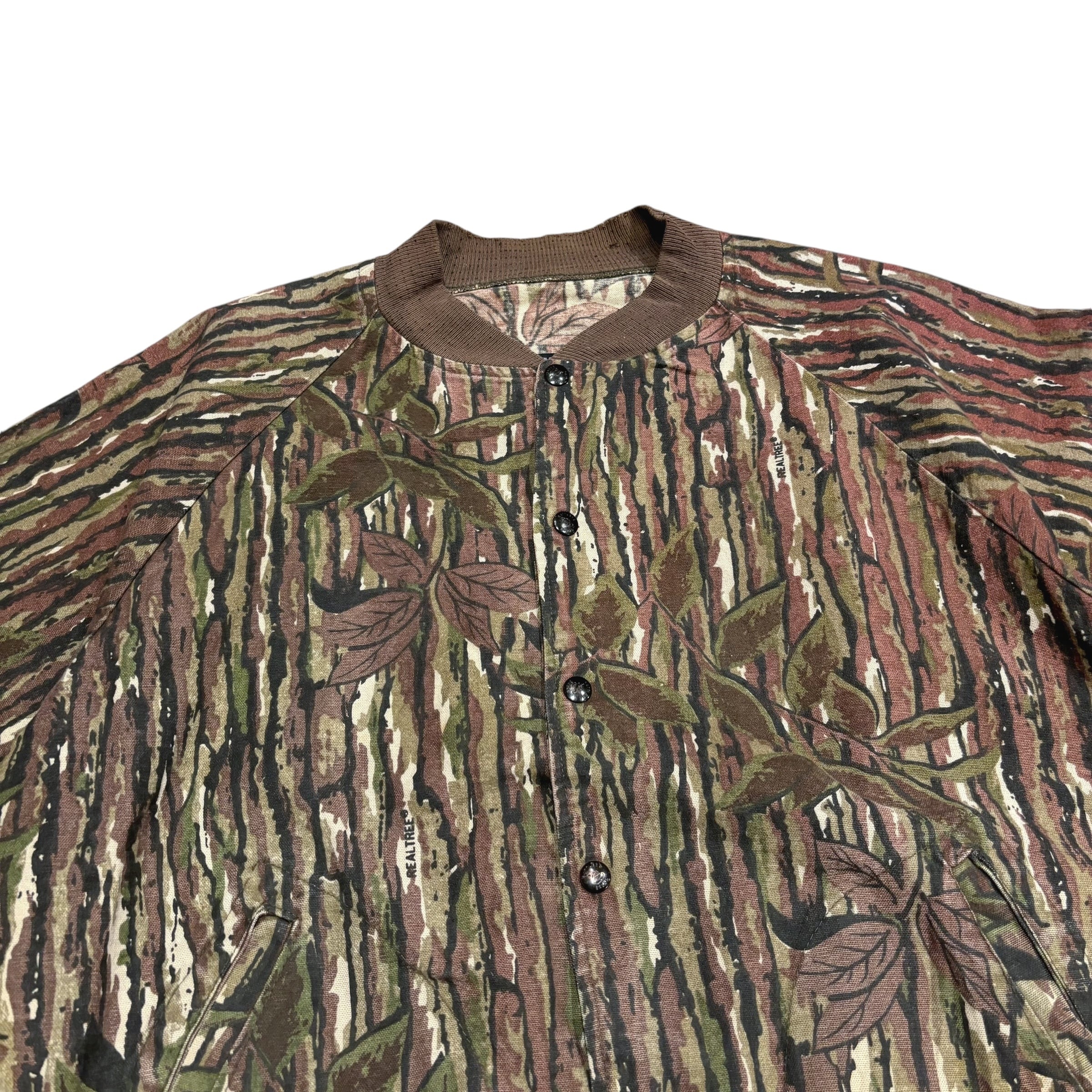 80-90's USA製 RATTLERS Real Tree Camo Cotton Jacket XL 80-90's USA製 RATTLERS Real Tree Camo Cotton Jacket XL