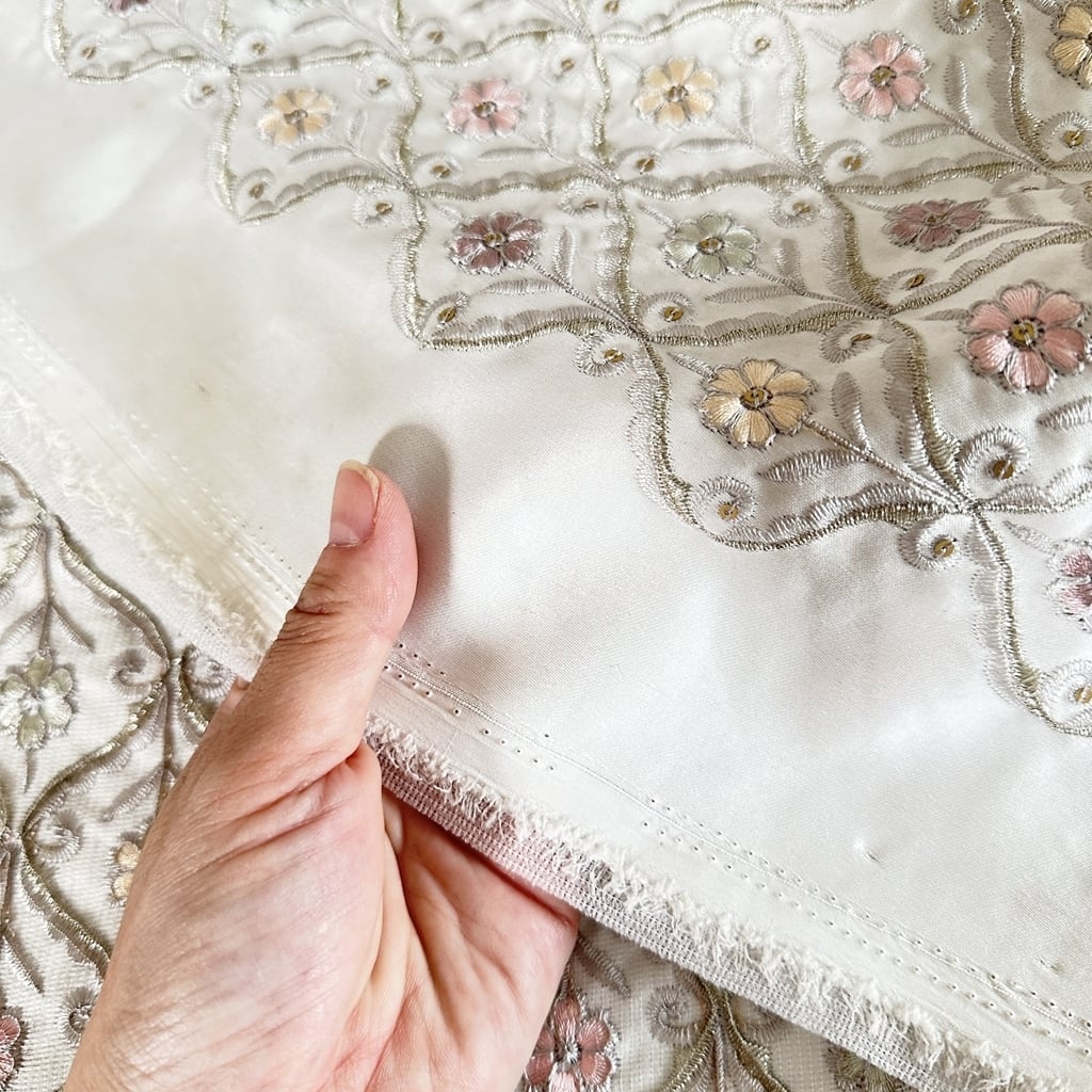 インド刺繍生地 7125 | インド刺繍リボン専門店Rino Ribbon