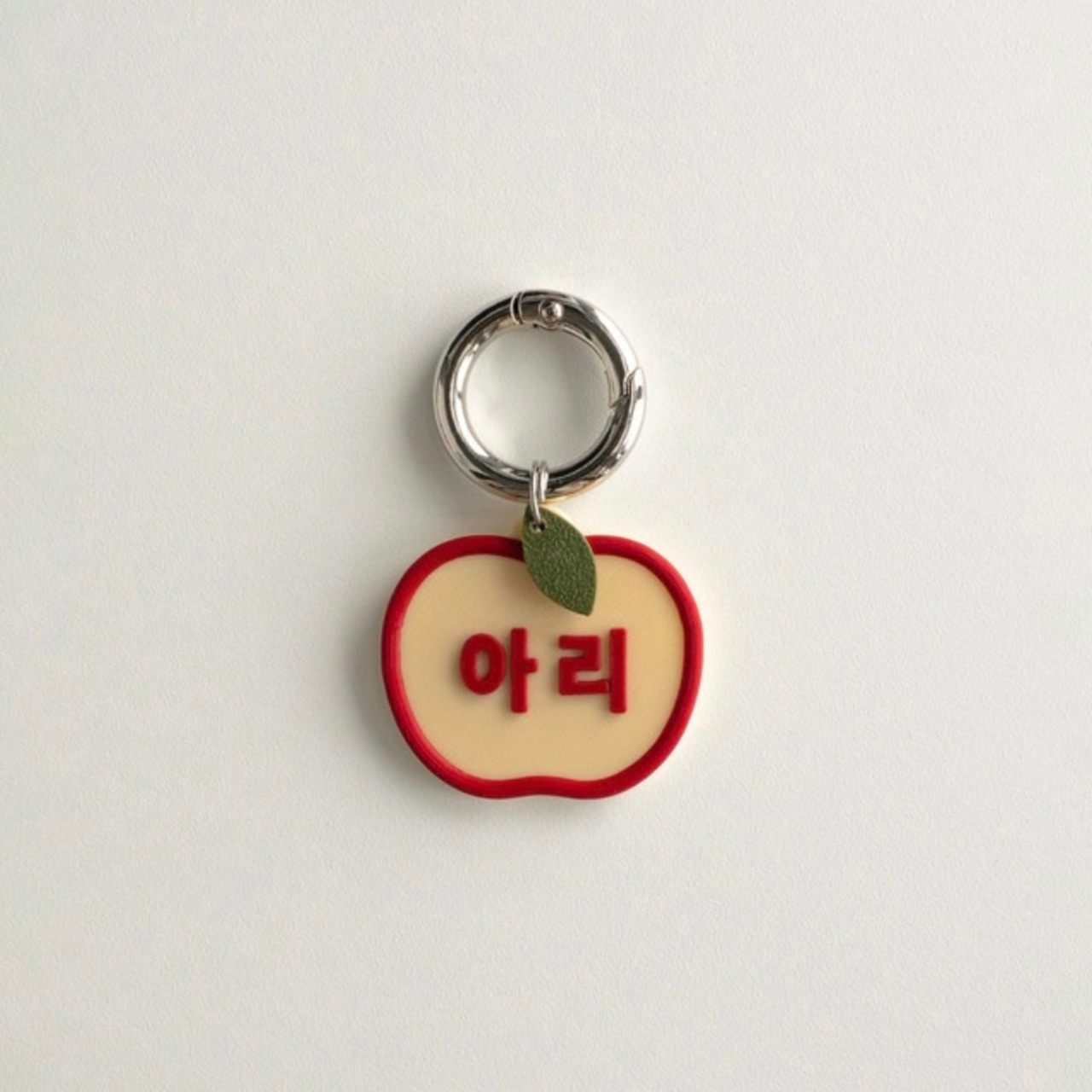 【予約】[ Snugroo ] Name Tag｜Apple（季節限定） - 2
