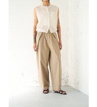 ご予約品】《YENN》WAIST RIB CURVE PT [Y262-31041]【送料無料】 納期
