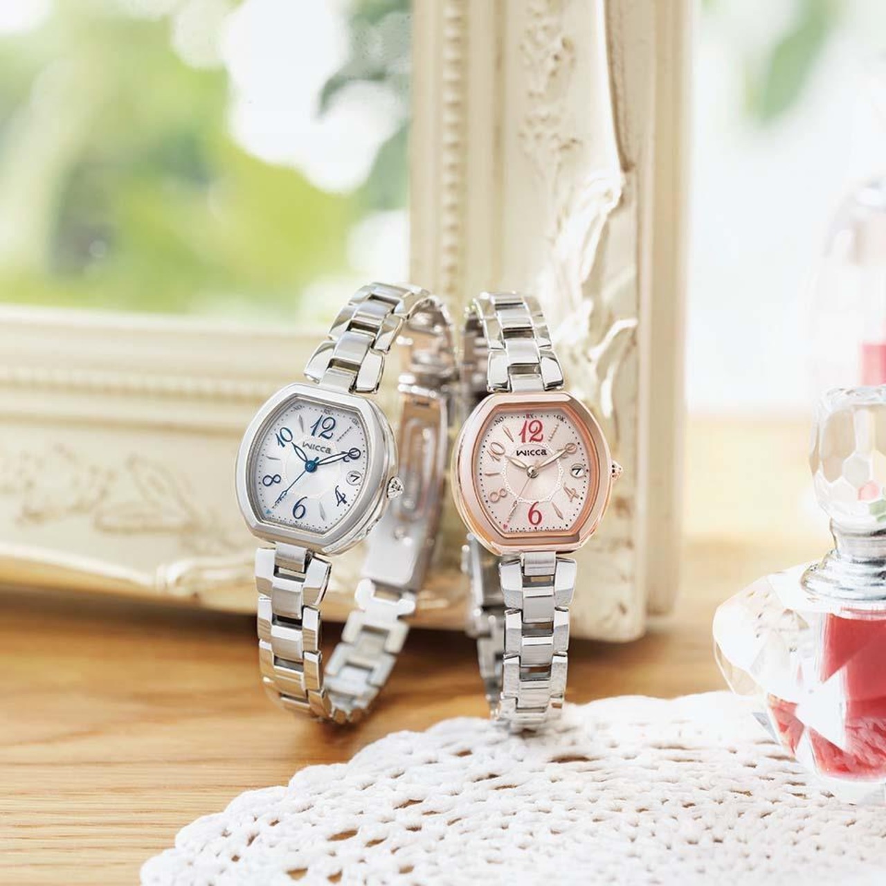 CITIZEN wicca シチズン ウィッカ ソーラーテック 電波時計 レディース  