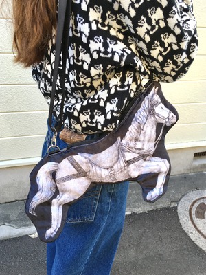 【PAViLiON】馬 ショルダーバッグ