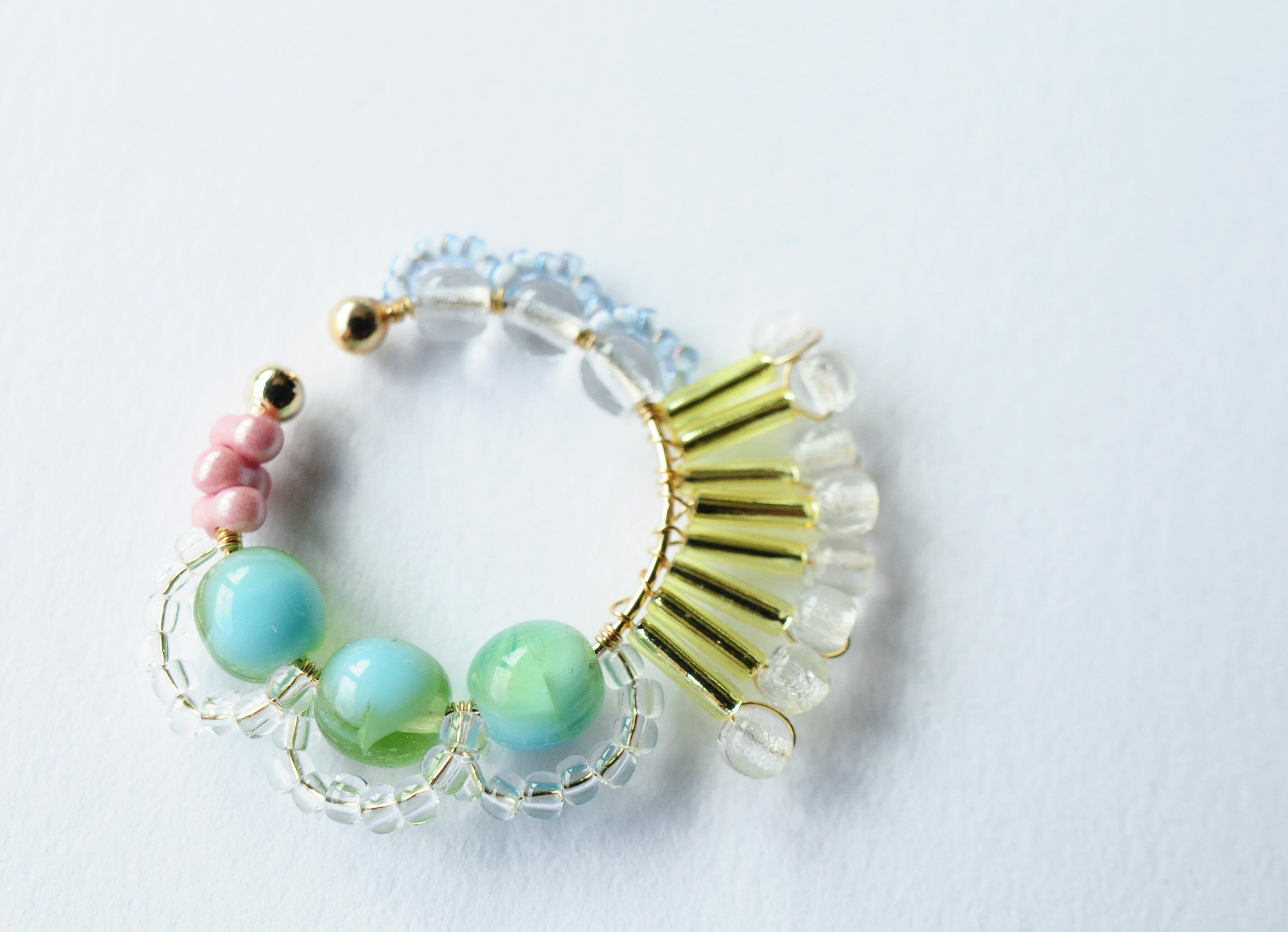 ＜Rollo～イロヅクビジュー～＞イヤーカフ『 ハミングバード/hummingbird 』<A>