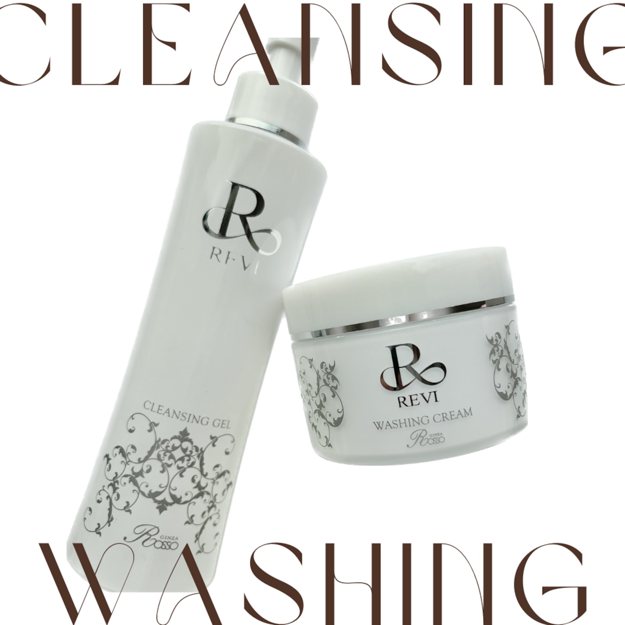 REVI クレンジングジェルとウォッシングクリーム セット販売 REVIクレンジングジェル&ウォッシングクリームセット | Grace