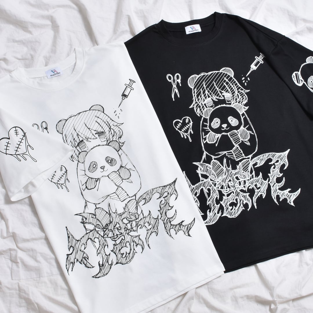 7/3 完売→再入荷！】新作☆パンダガールTシャツ | VOLCAN&APHRODITE