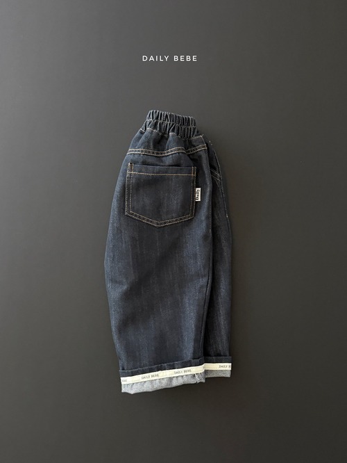 daily bebe［取寄］roll up nonfade denim pants 26autumn
