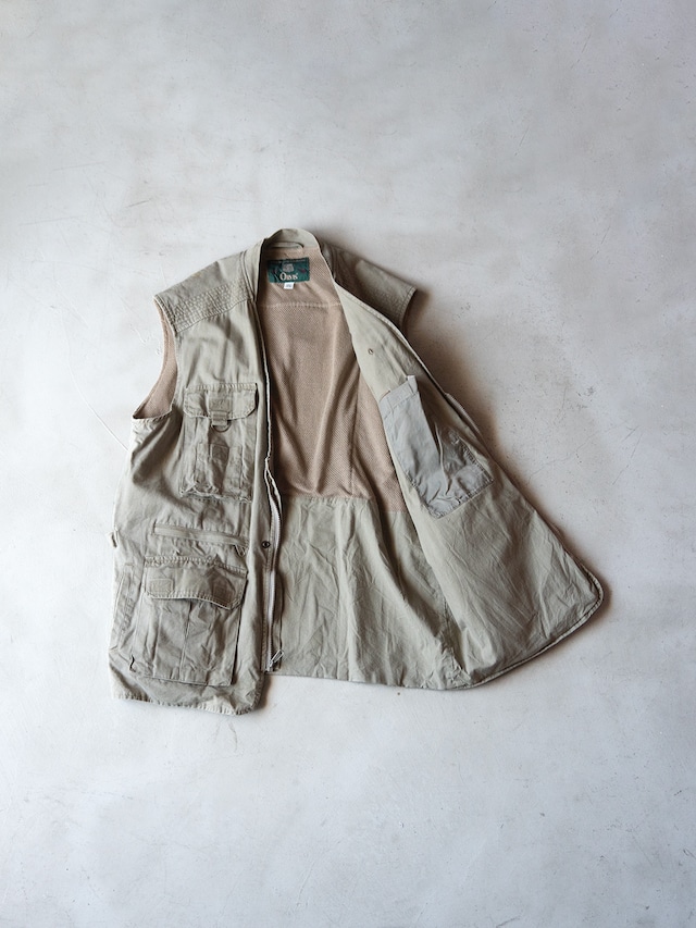 "ORVIS" '90s vintage Safari vest