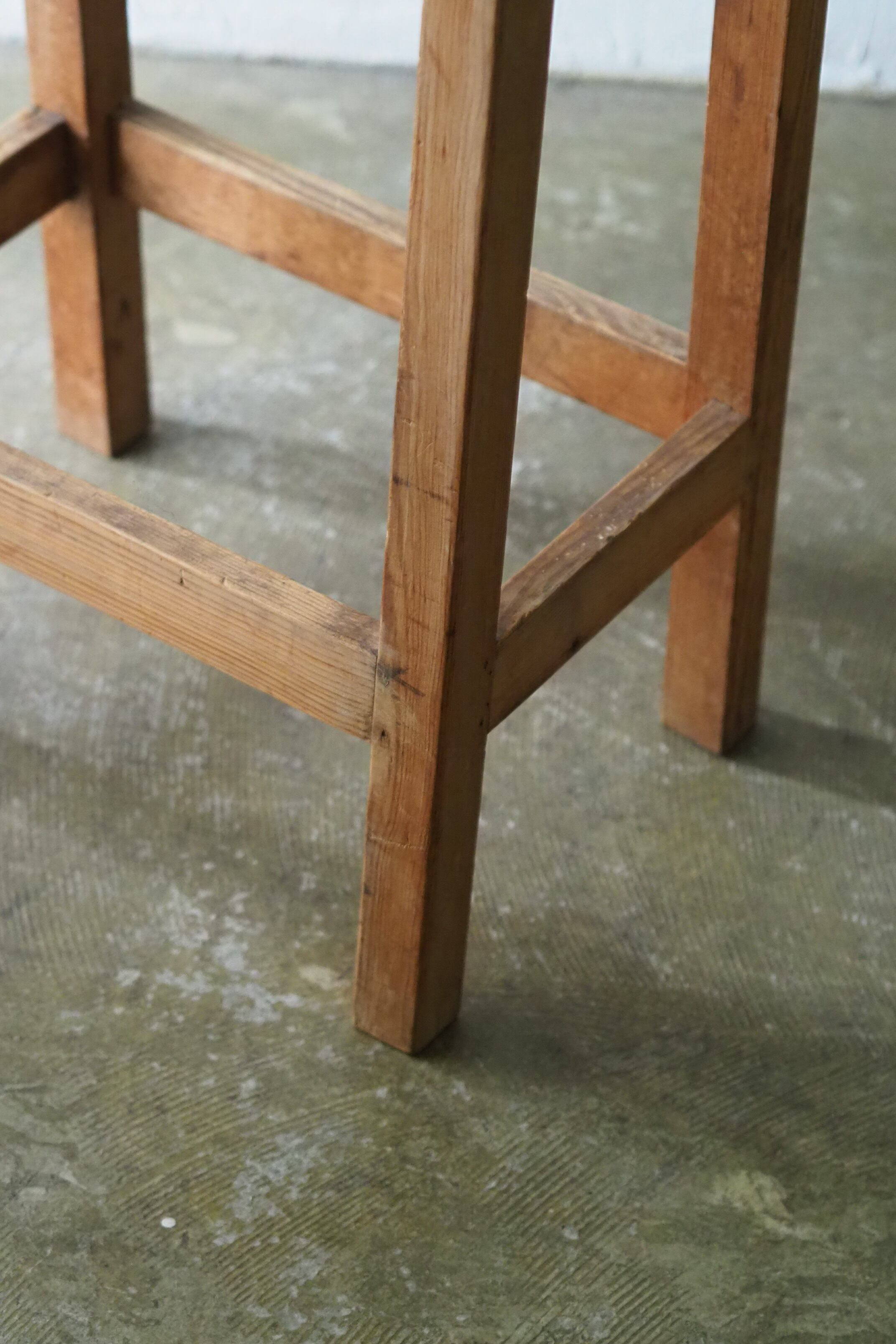 パインの花台-vintage wood plant stand | アンティーク.ヴィンテージ