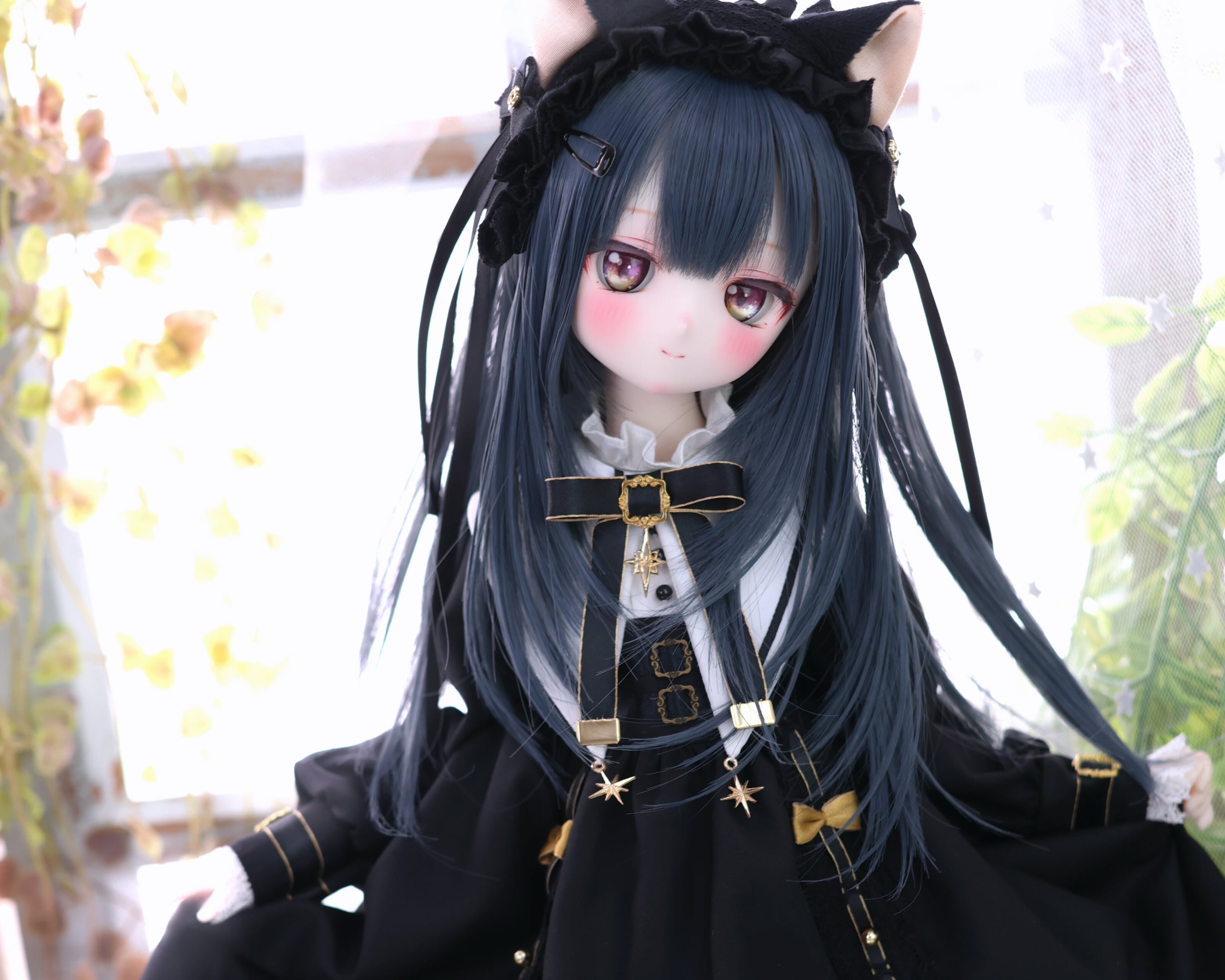 MDD / KUMAKO ナナイロテントウ様 オフショルワンピ・ロックルージュ 