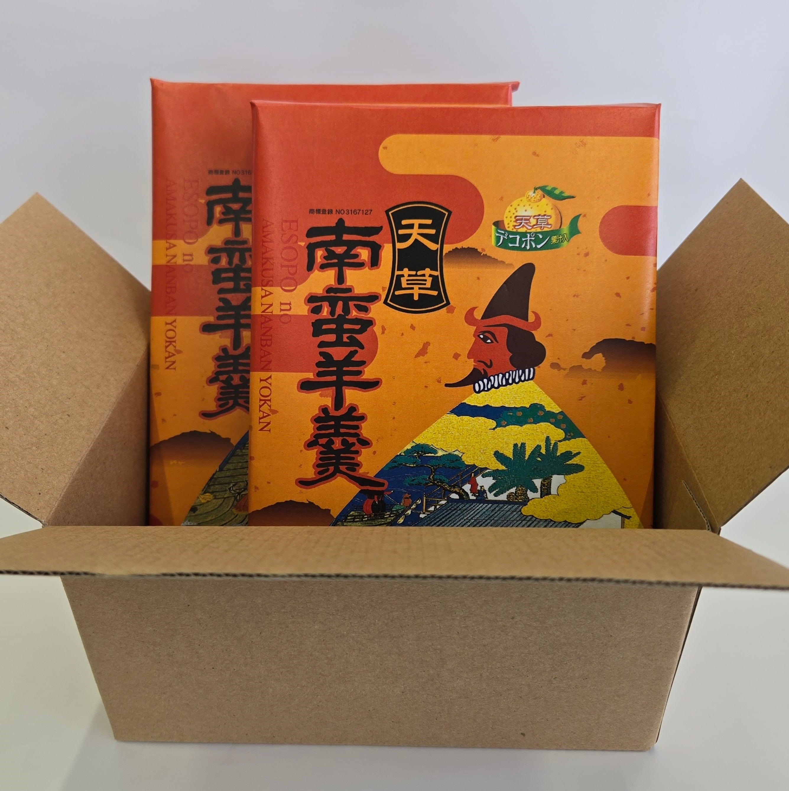 天草南蛮羊羹（デコポン）：2本入x5箱 | イソップ製菓