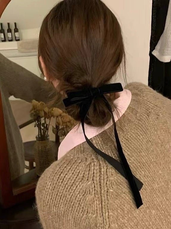 【即納商品】velour long ribbon