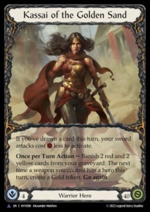 HVY090『CF』【Warrior】Kassai of the Golden Sand 画像