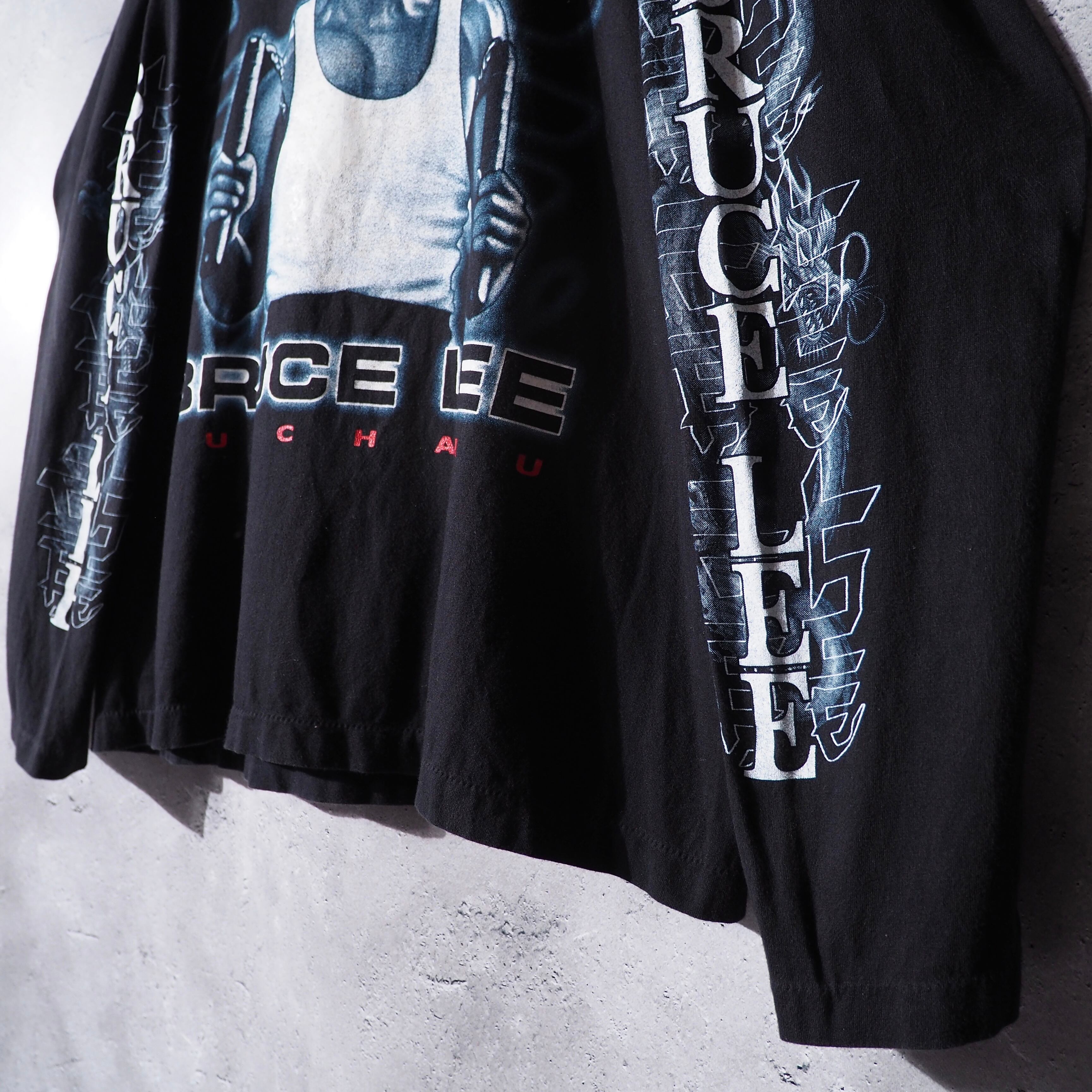 1990s ” Bruce Lee Enter the Dragon ” printed vintage long sleeve Tee
