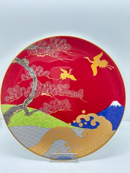 【インテリア】ノリタケ めでた尽くし 27.5cm額皿
