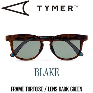 【送料無料】サングラス TYMER タイマー BRAKE ブレイク Tortoise/Dark Green TY101-MTT-DGR