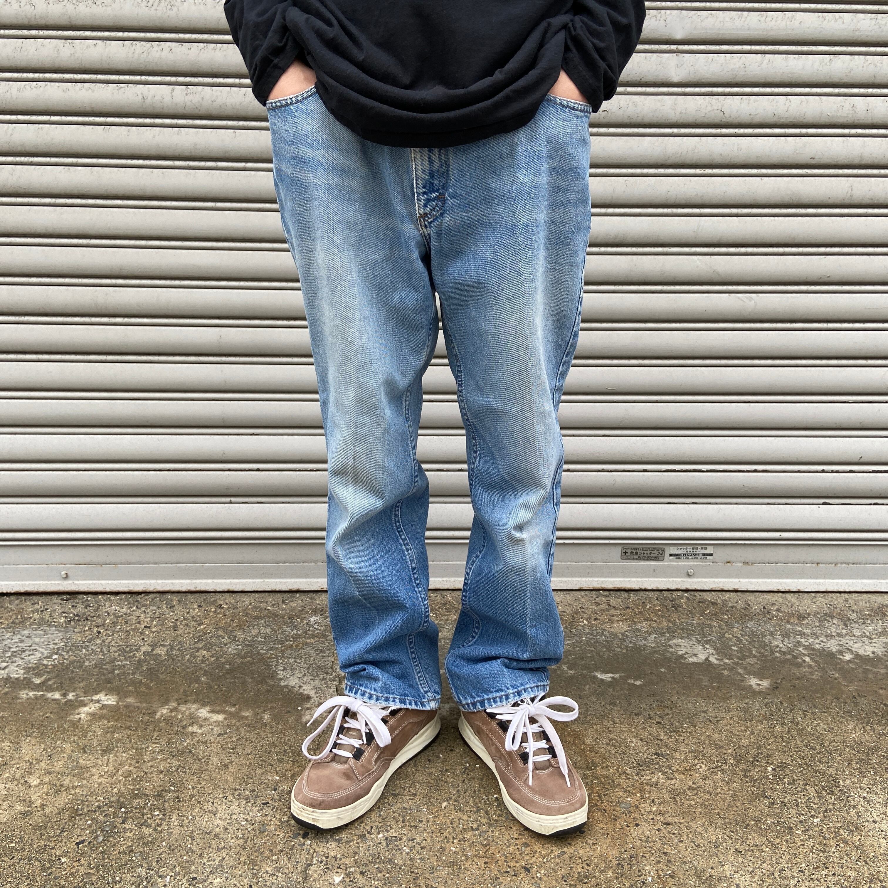 90s L.L.Bean デニムパンツ クラシックフィット ブルー W35L30 | 古着