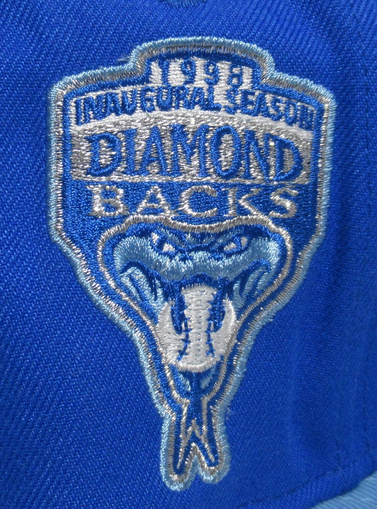 NEW ERA 59fifty  Arizona Diamond backs ダイヤモンドバックス CAP　Bright Blue×Sky Blue