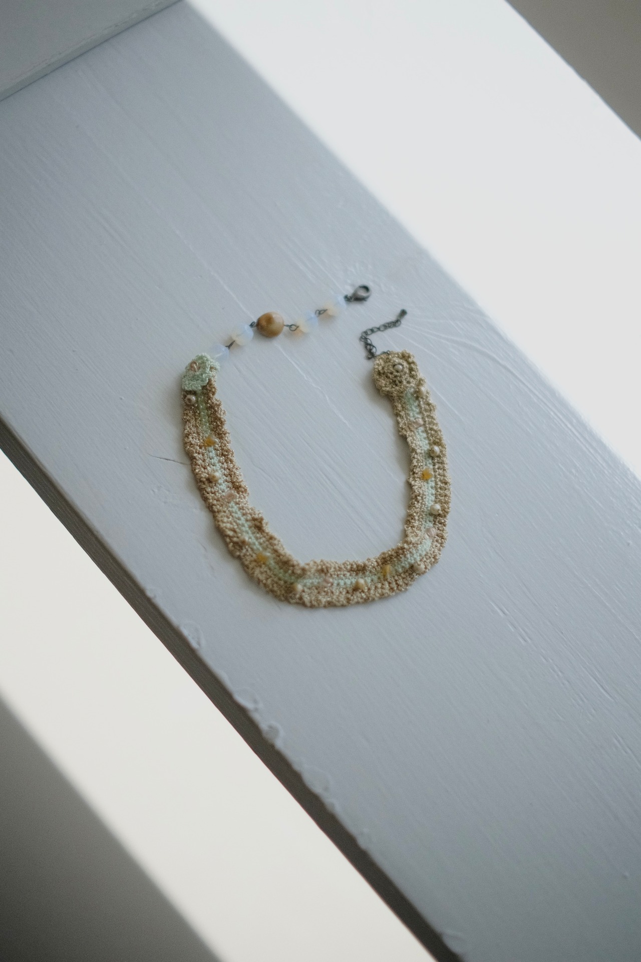 Vintage Fruit Beads Choker  / MIX - 5