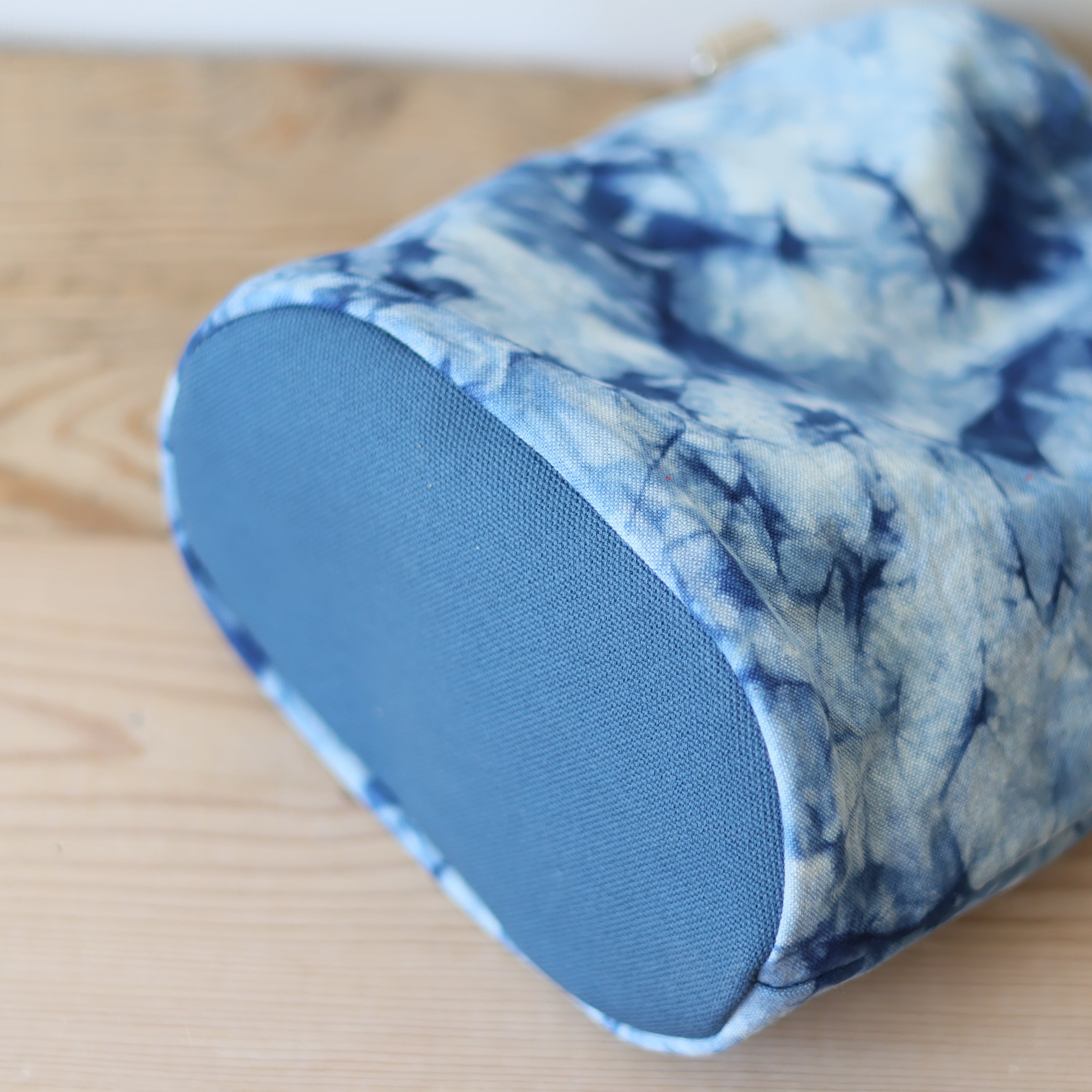 再販】藍染2WAY巾着 | かばんやえいえもん