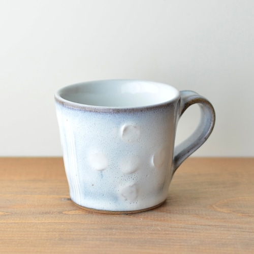 わら灰釉象嵌マグカップ2