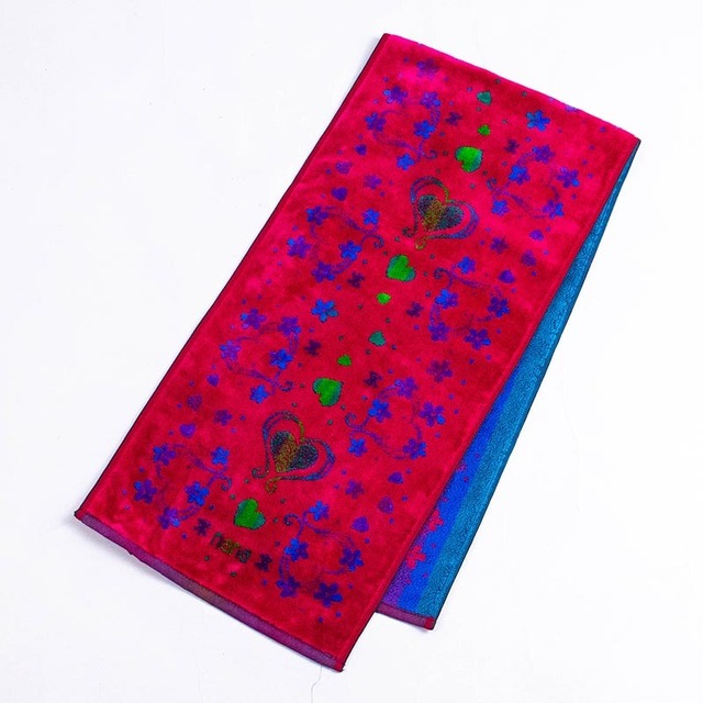 タオル　横浜ナナ　湘南ナナ　NANA　スポーツタオル　ハートフラワー　チェリーピンク多色　nn-spt151