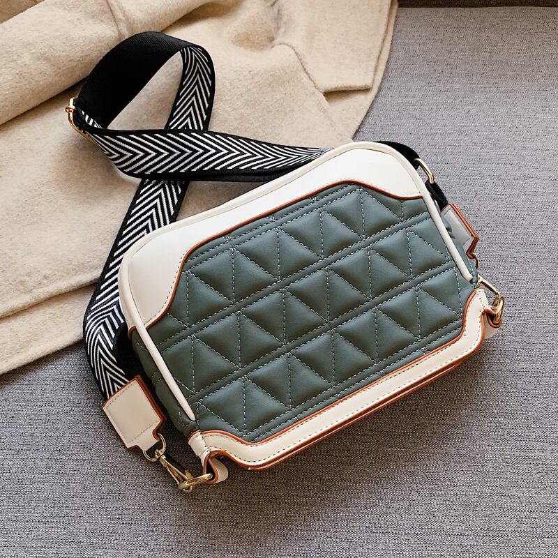 クロス メッセンジャーバッグ ワイドショルダー 手作りハンドバック85725163771