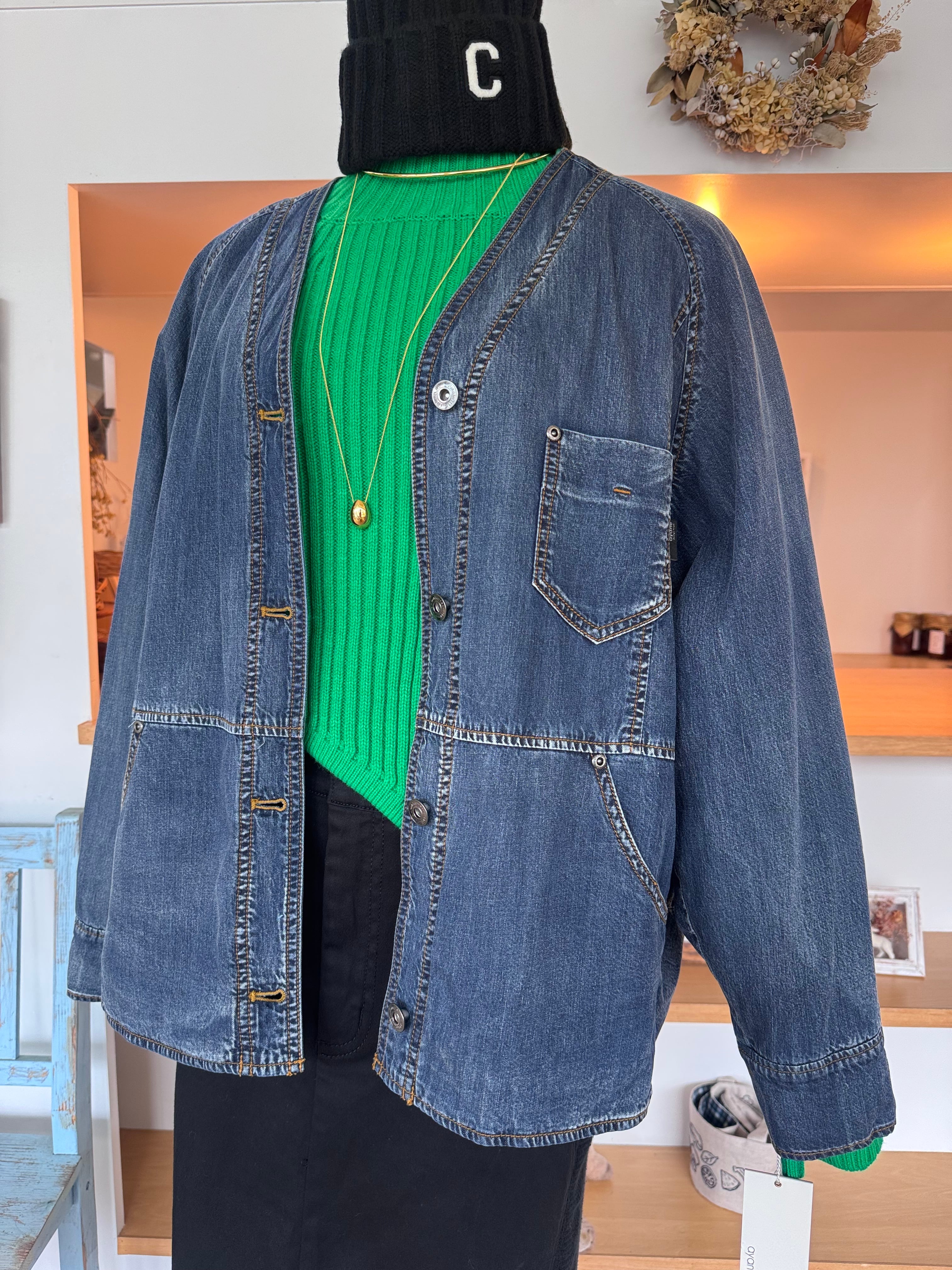 ayane】アヤン 裏キルトダンガリージャケット | fpserizawa