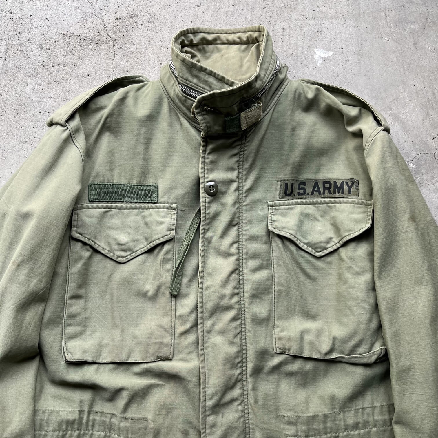 68年納品 60年代 U.S.ARMY 米軍実品 M-65 ミリタリー フィールド