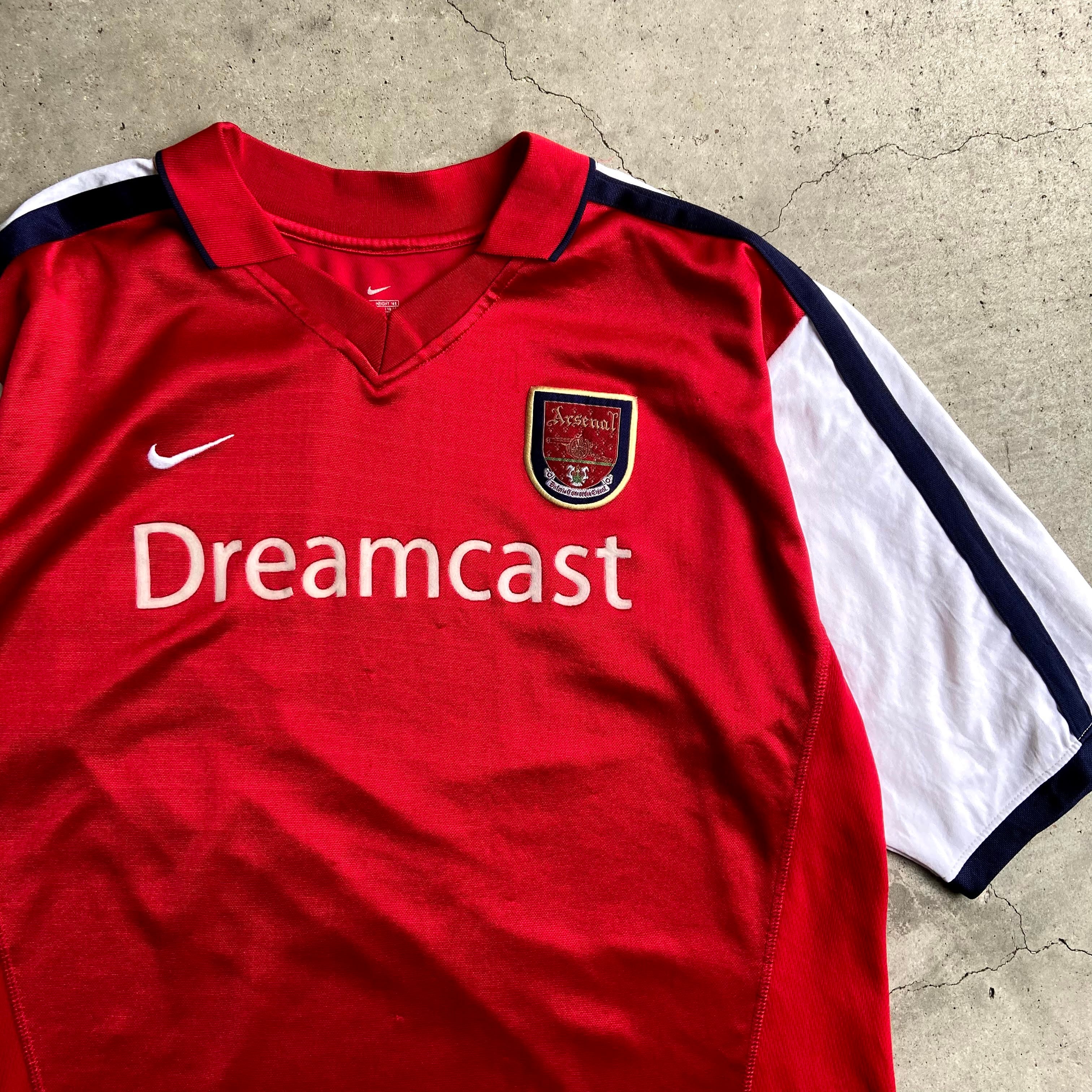 英国製 NIKE ナイキ Arsenal FC アーセナル サッカーシャツ メンズXL