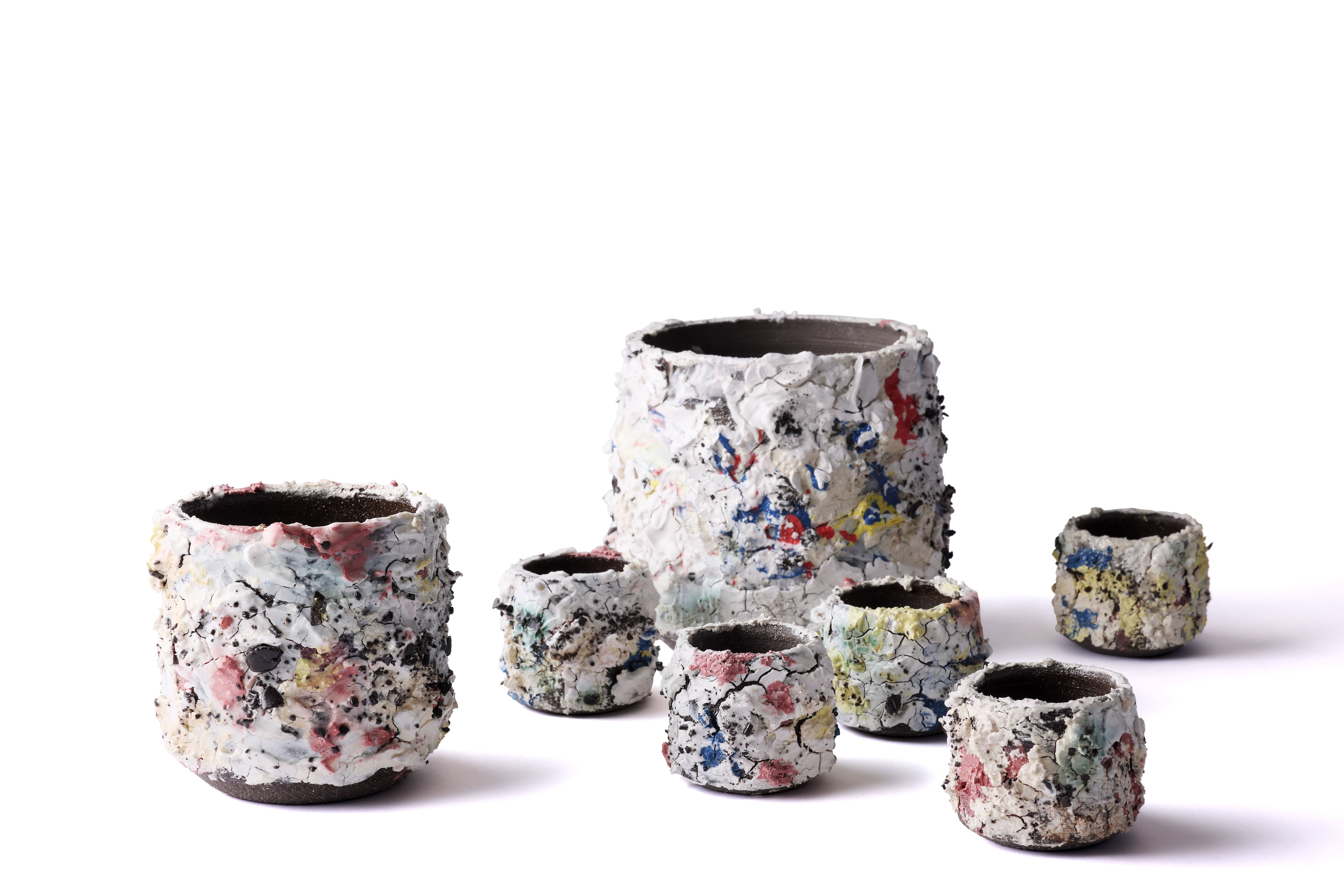 eureka pottery (エウレカ ポタリ ) 一点物植木鉢-