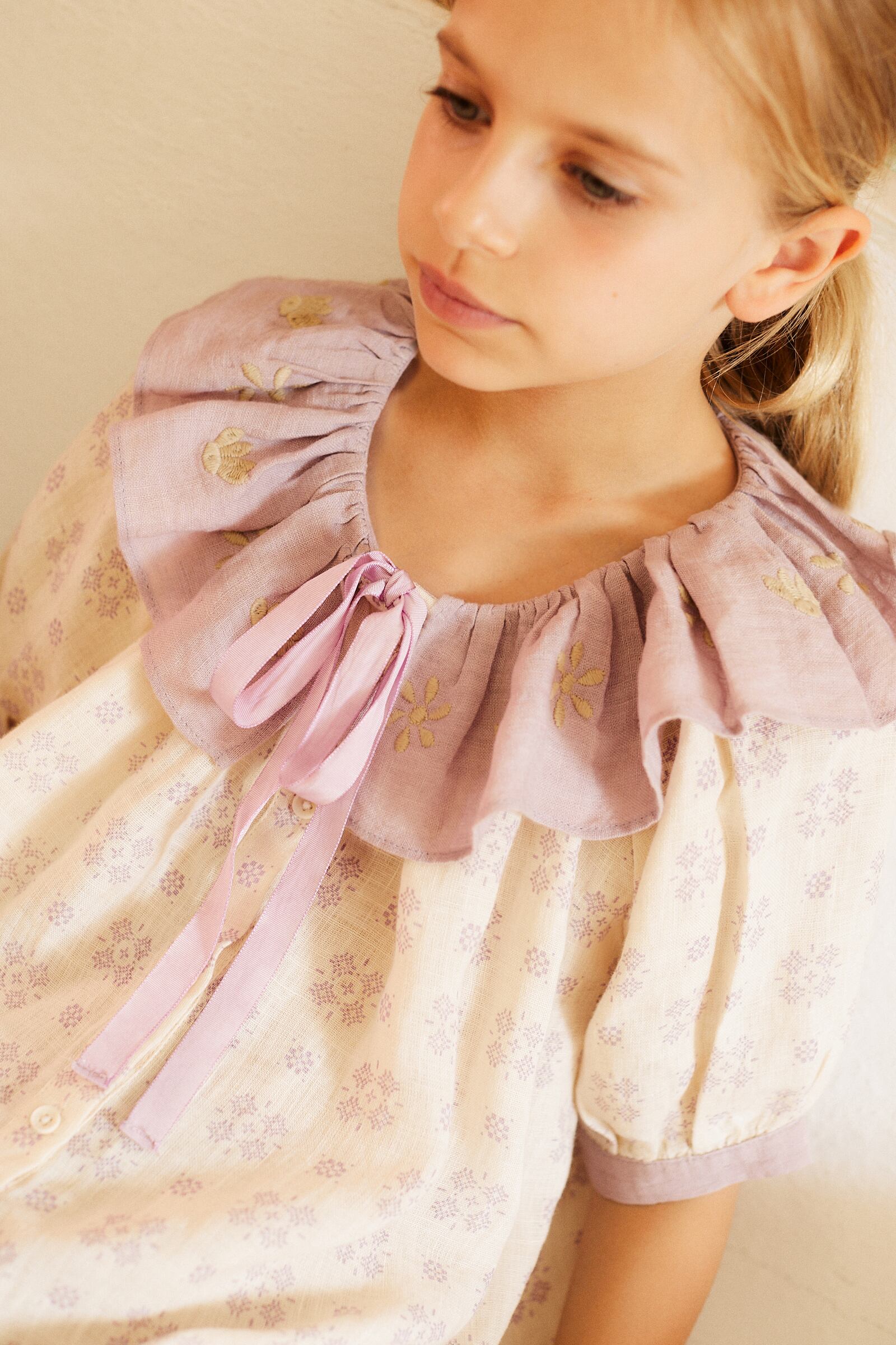 apolina Steevie Dress Milk 弱 5-7y 
