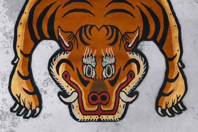 Tibetan Tiger Rug 《Lサイズ•プレミアムウール298》チベタンタイガーラグ
