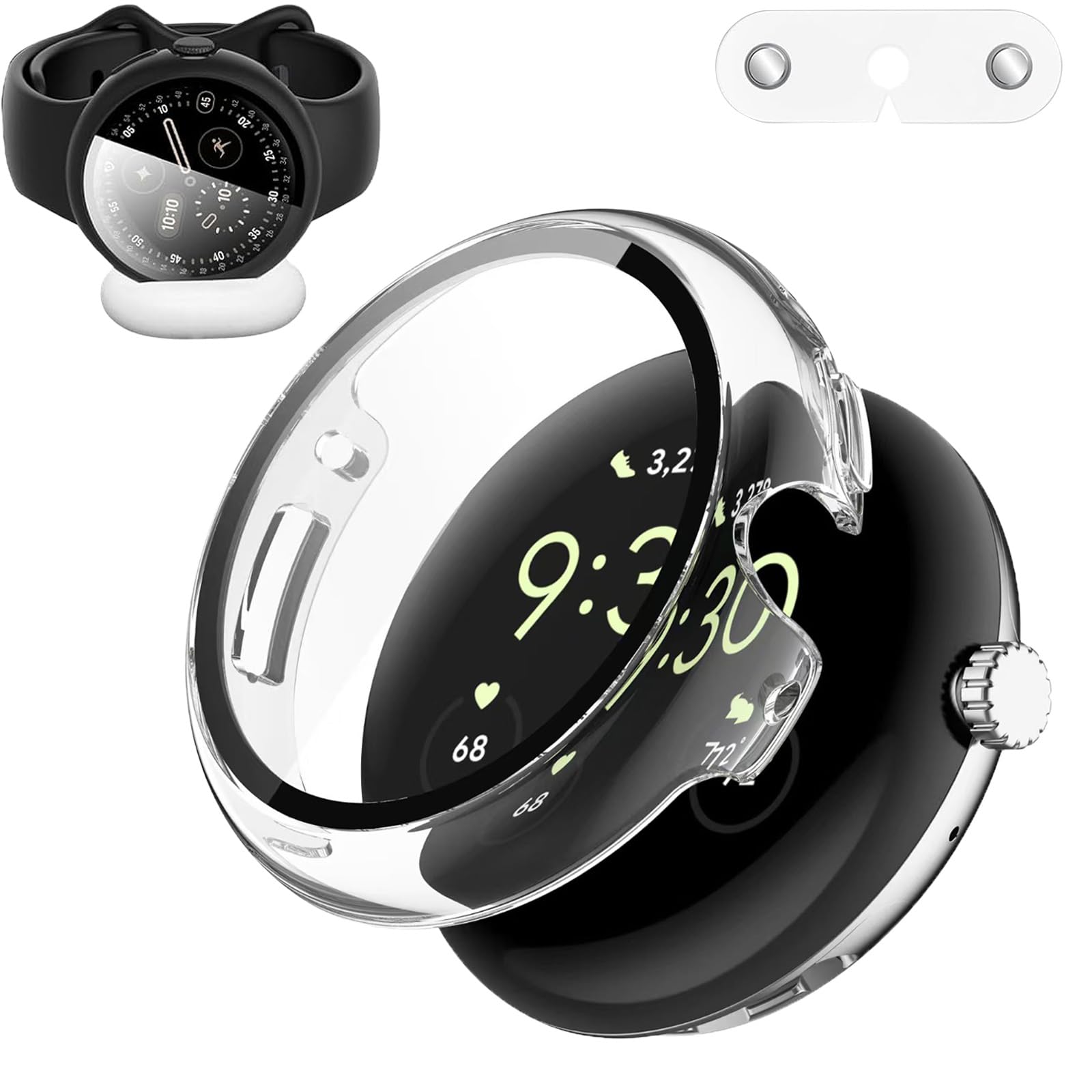 google pixel watch 5/4 ケース 41mm 45mm 対応 google pixel watch 5/4 41mm